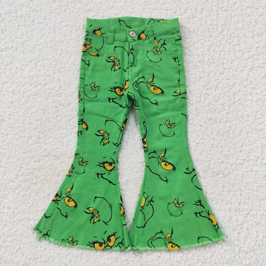 Grinch Bell Bottoms