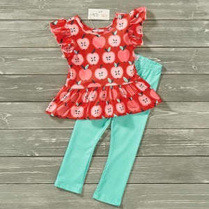 Pete and Lucy Apple Pant Set